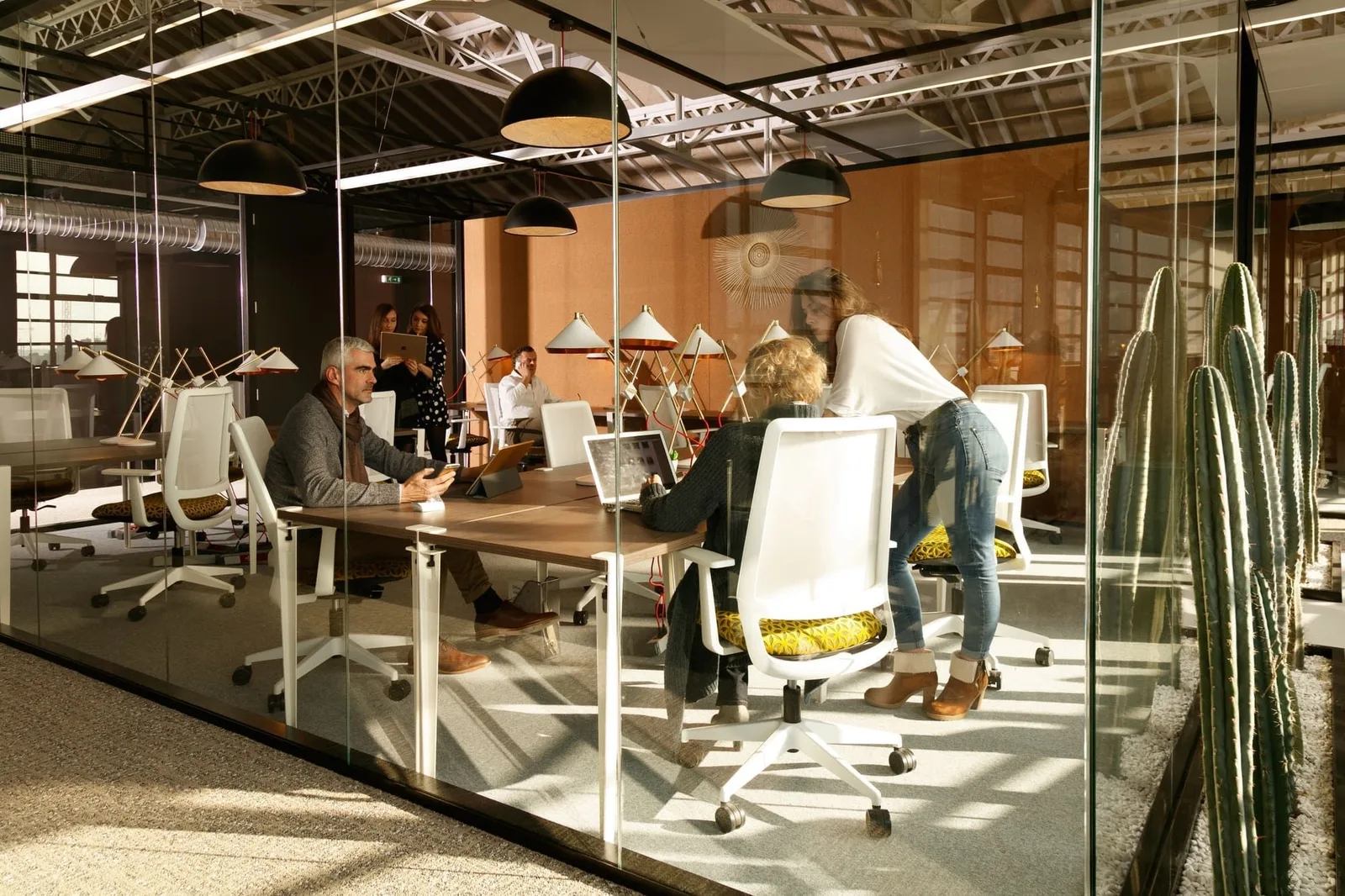 Now Coworking Lyon, Privatbüro mit 6 Arbeitsplätzen, Lyon 7e