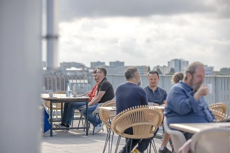 Now Coworking Nantes, Terrasse und Außenbereich, Nantes