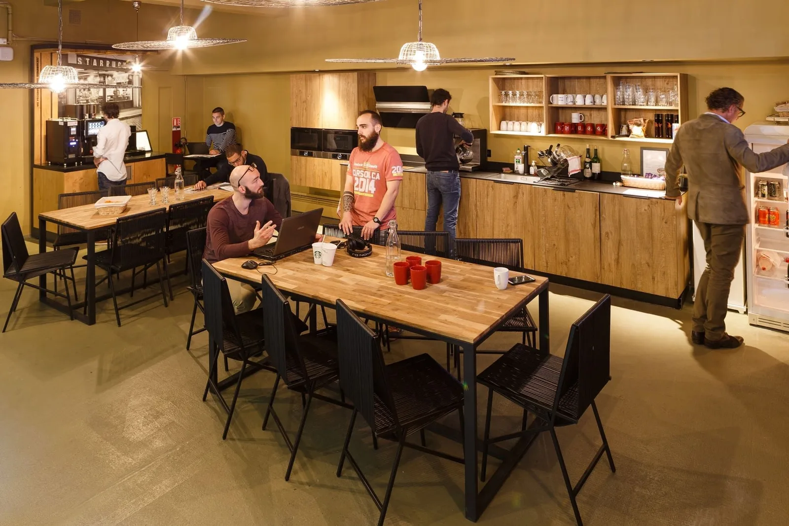 Now Coworking Rouen, Cafétéria, Rouen