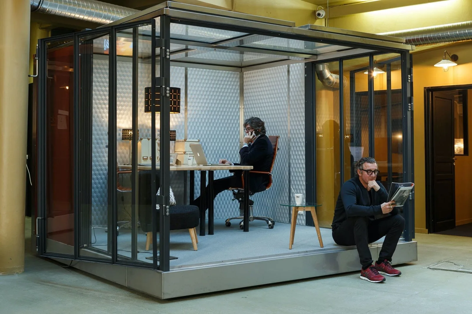 Now Coworking Rouen, Cabine acoustique, Rouen