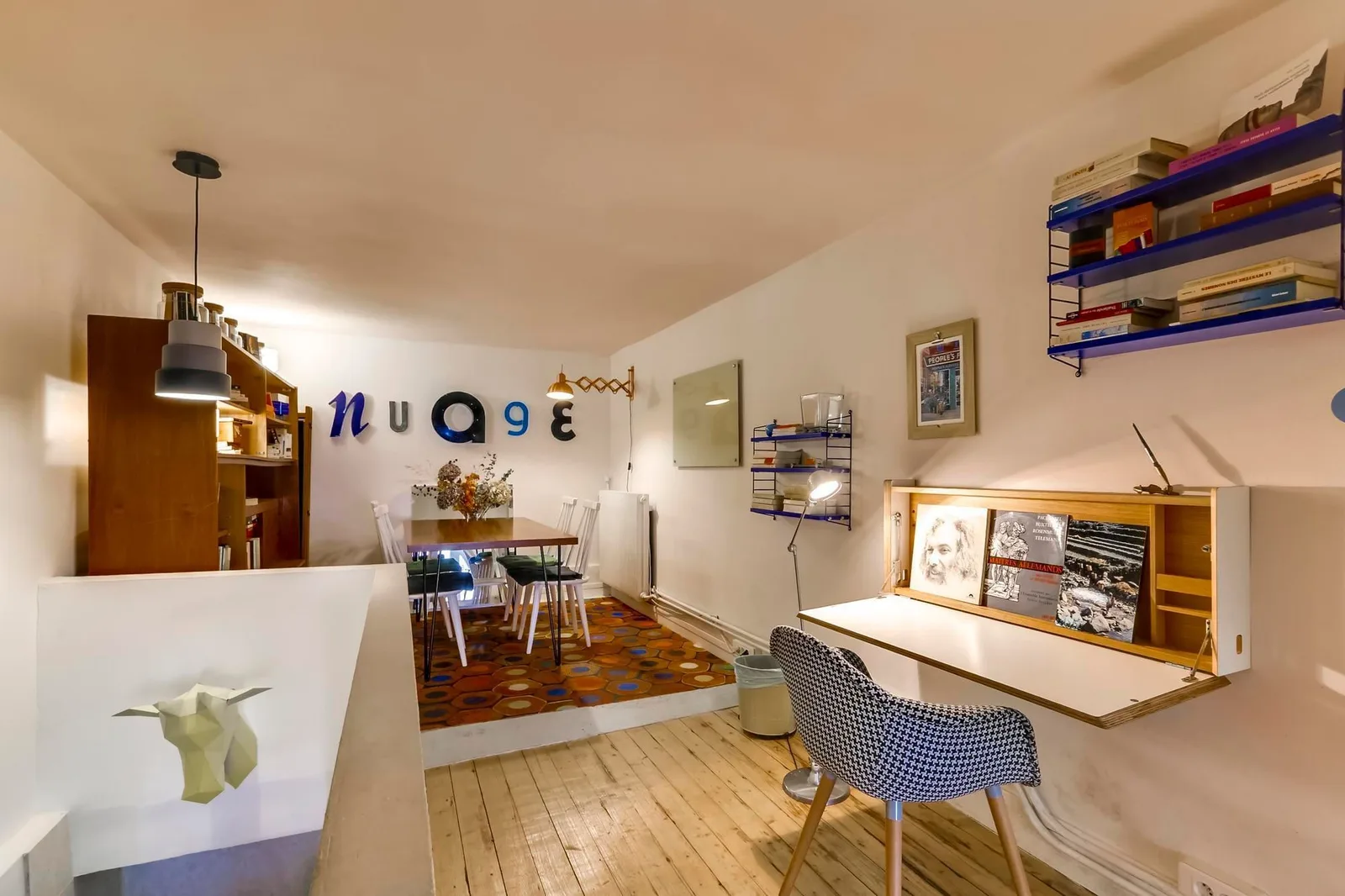 Nuage Café, Privatbüro mit 5 Arbeitsplätzen, Paris 5e