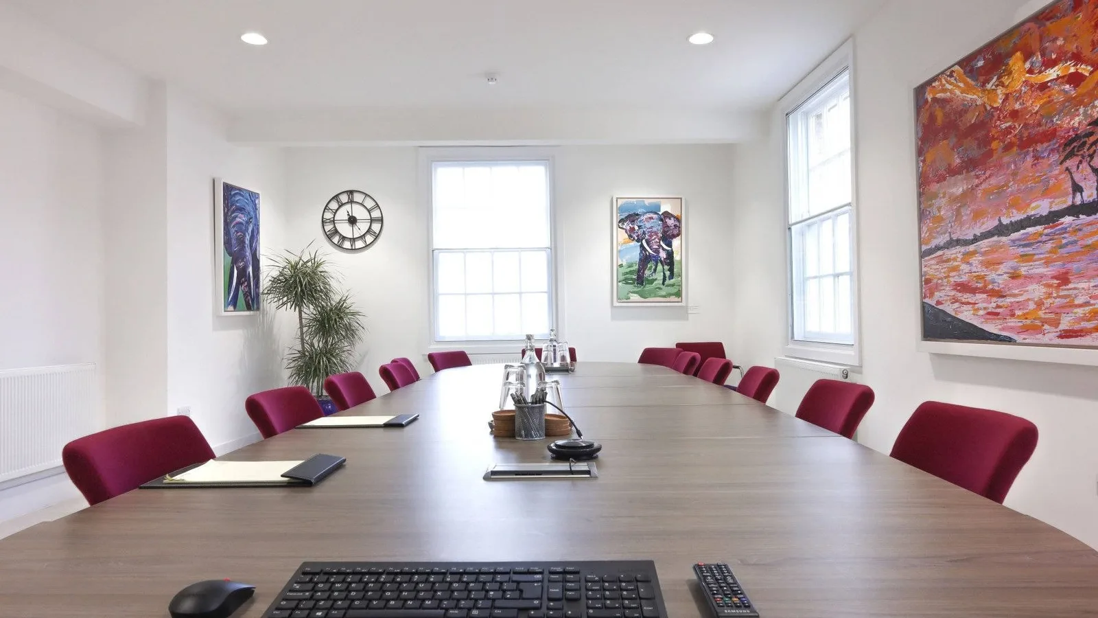 Oakham Office, Meeting room for 14 people, Oakham