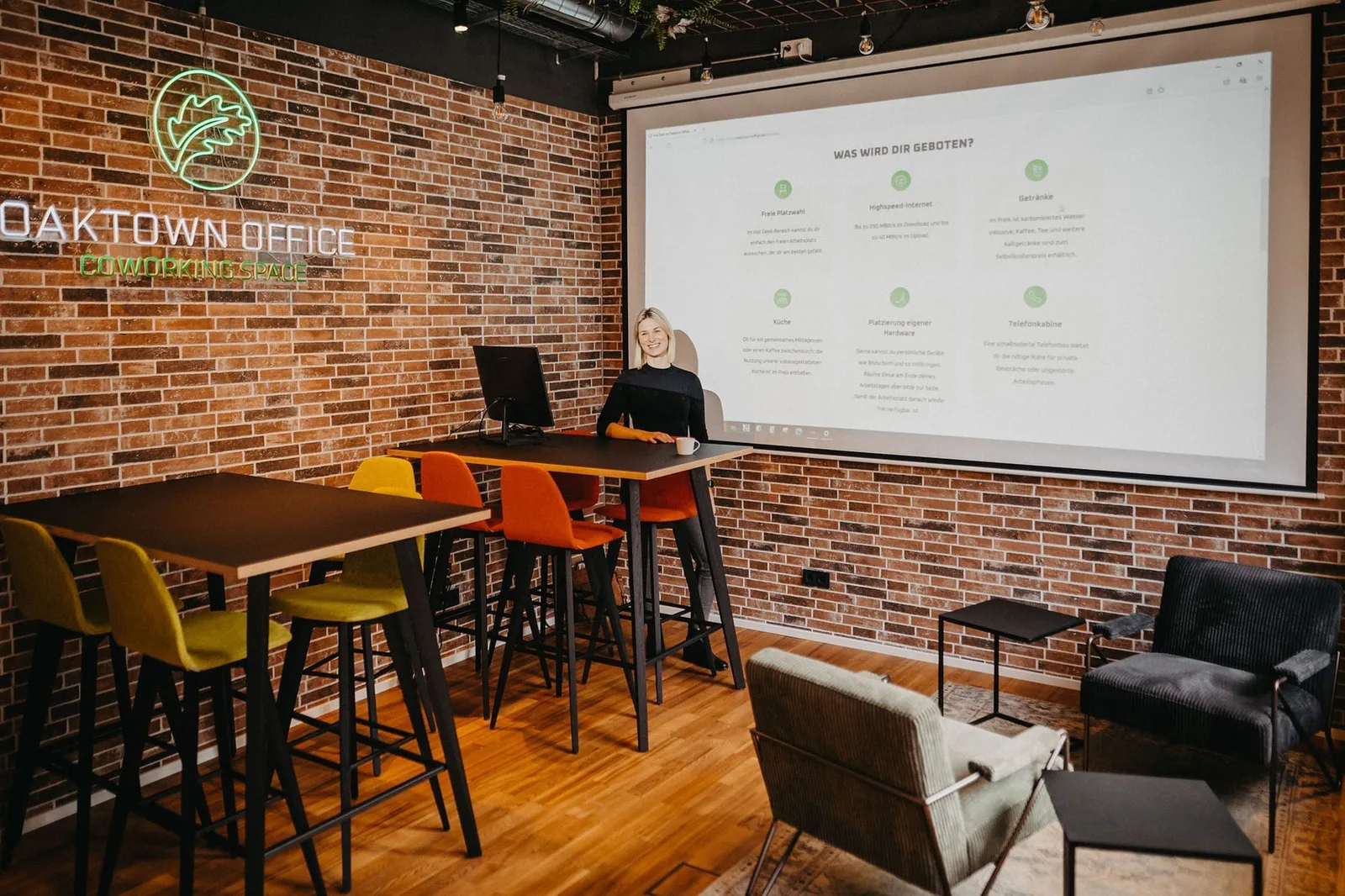 Oaktown Office Coworking Space, Training room for 8 people, Eichstätt