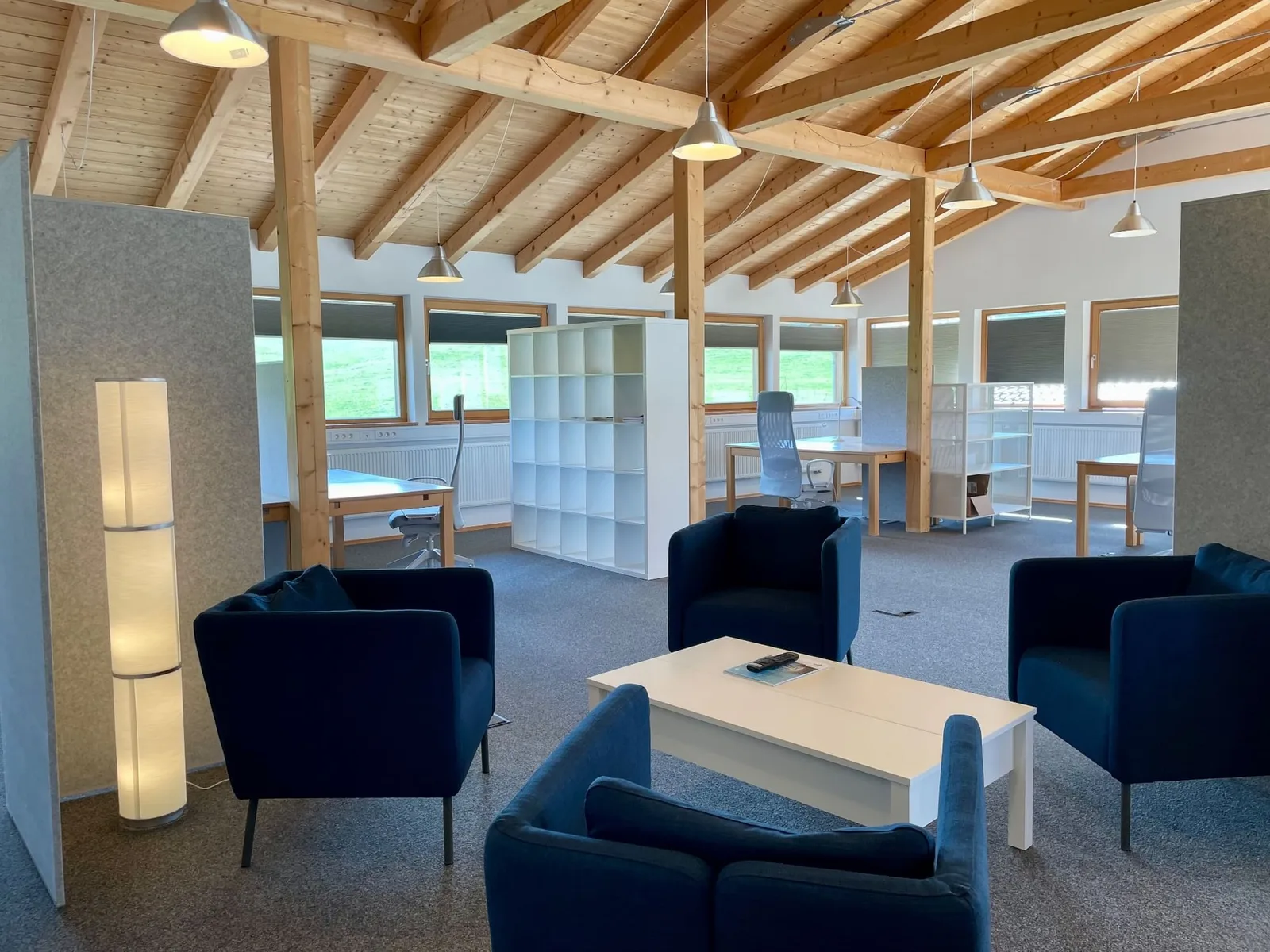 Oakyard Coworking, Open-plan office, Steingaden