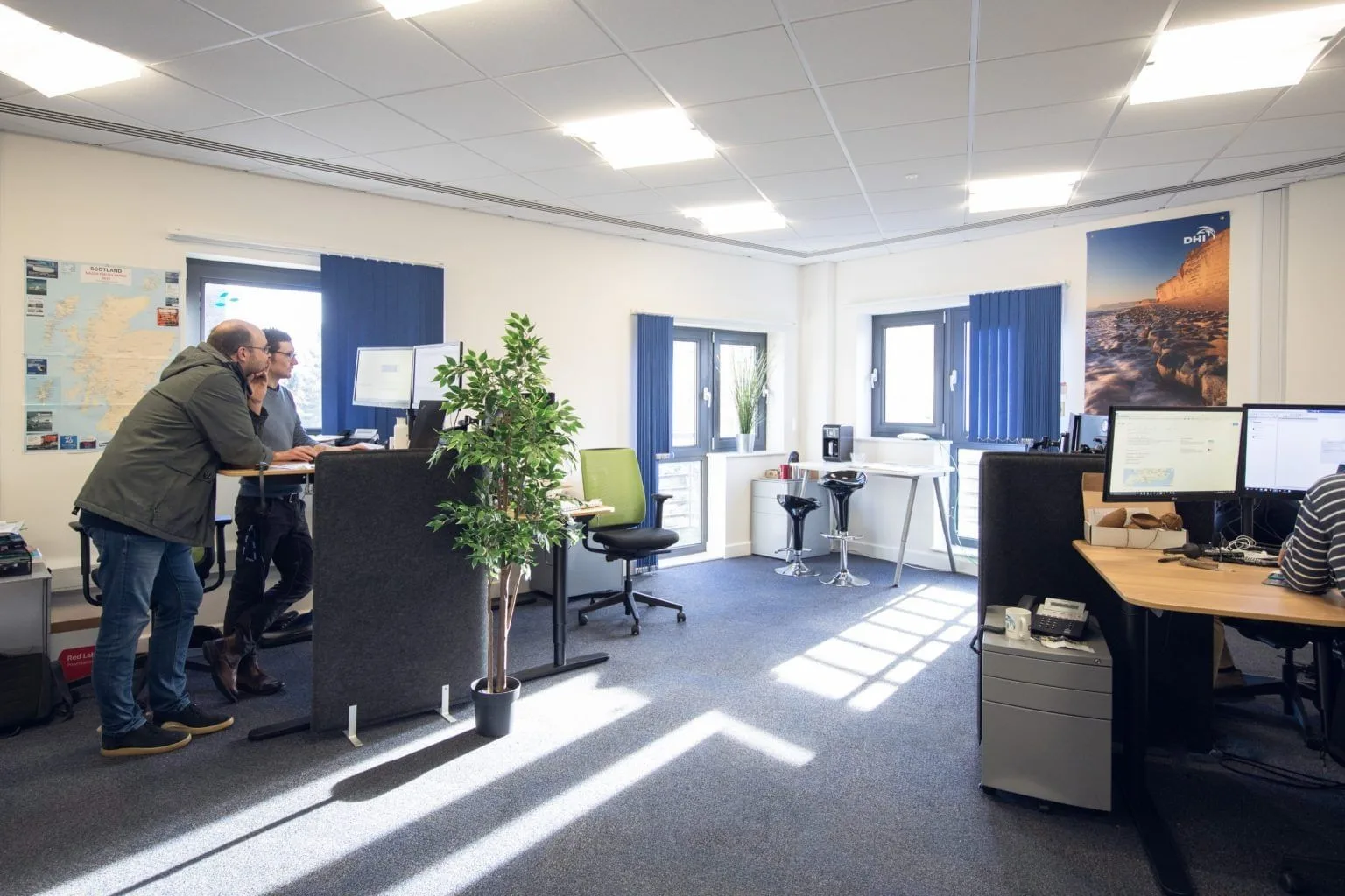 Ocean Village Innovation Centre, Open-plan office, Southampton