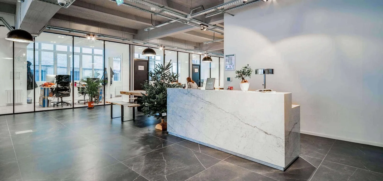 OCP Business Oberkampf, Empfang, Paris 11e
