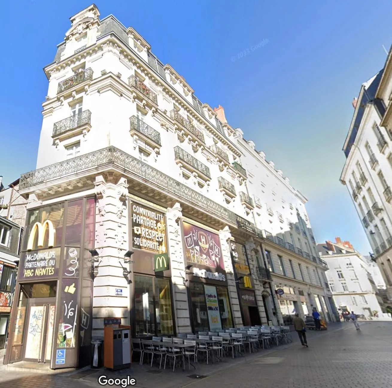 Odelta Place Royale, Building facade, Nantes
