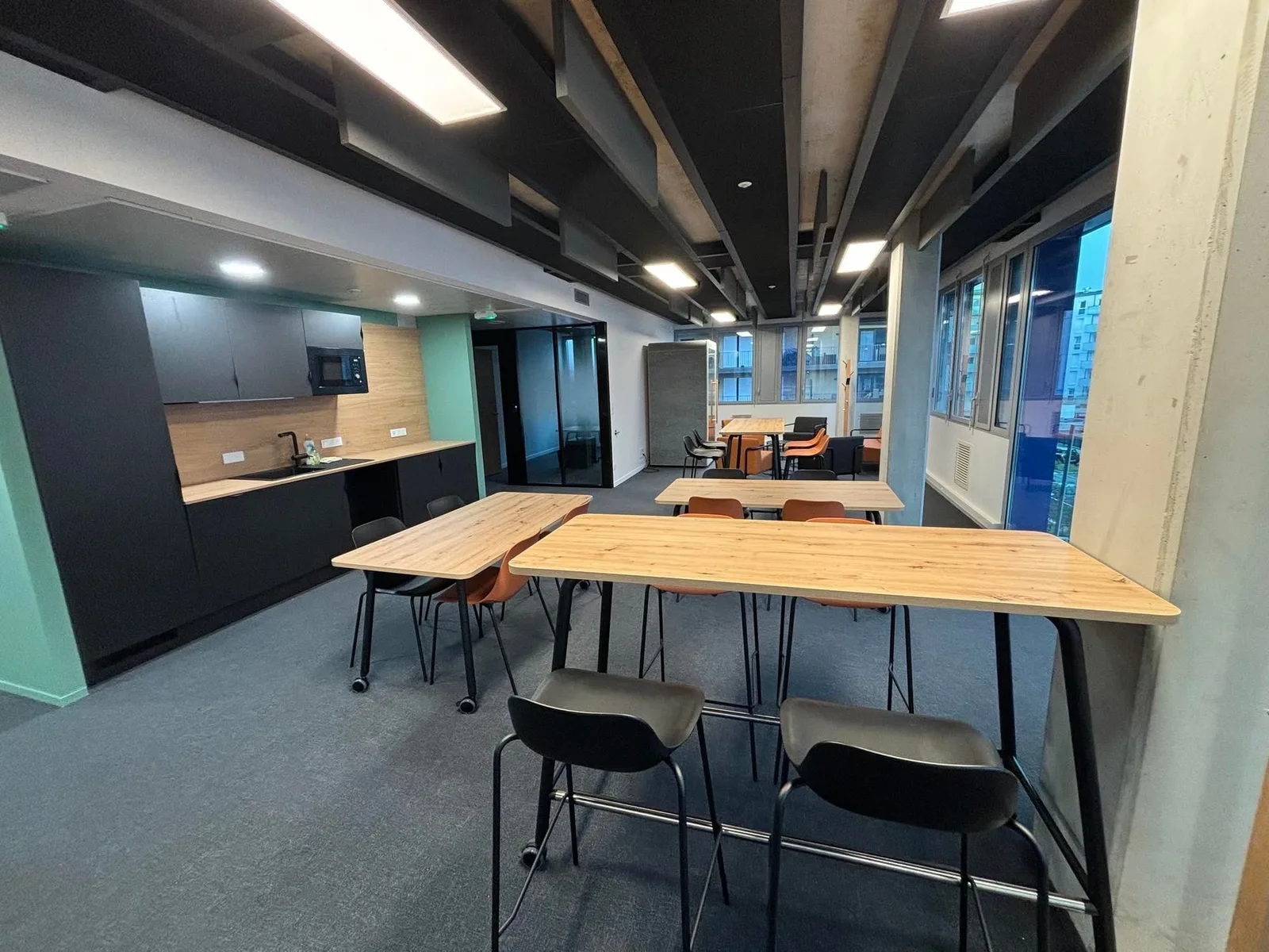 Office Station Reims, Cafeteria, Reims