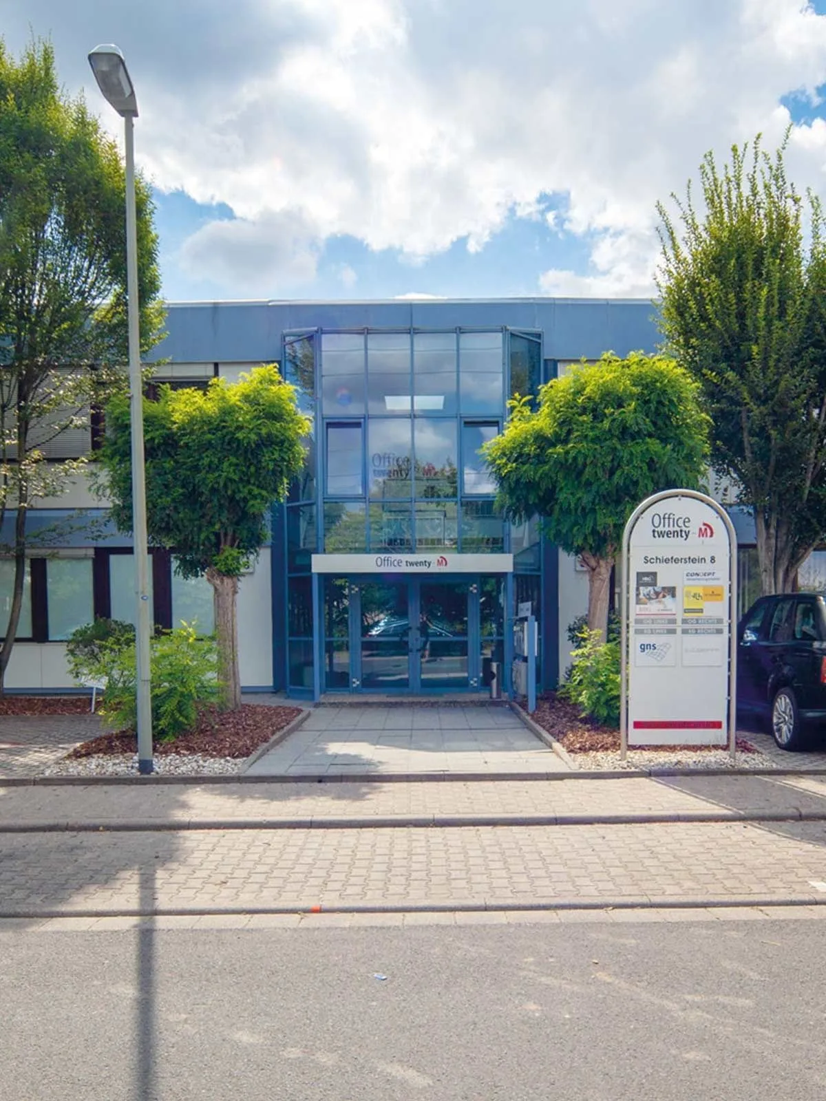 Office twenty-M, Building facade, Bad Ems