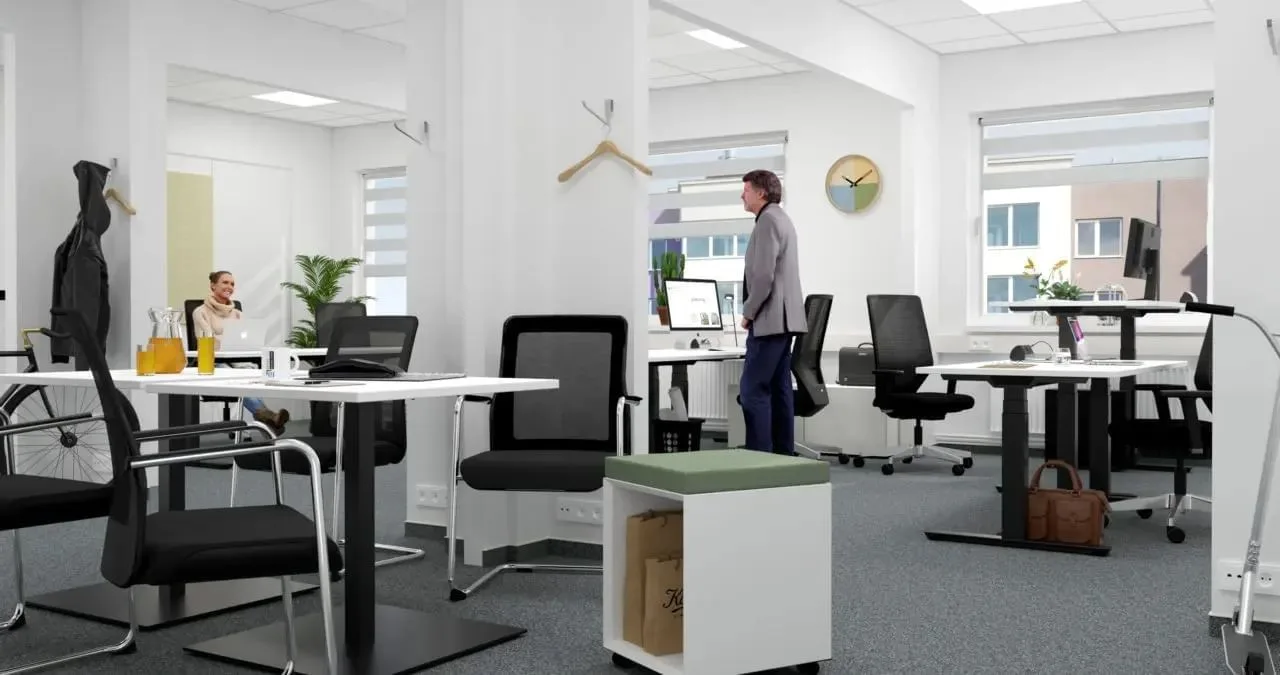 Officecenter Braunschweig Steinriedendamm, Open-plan office, Braunschweig