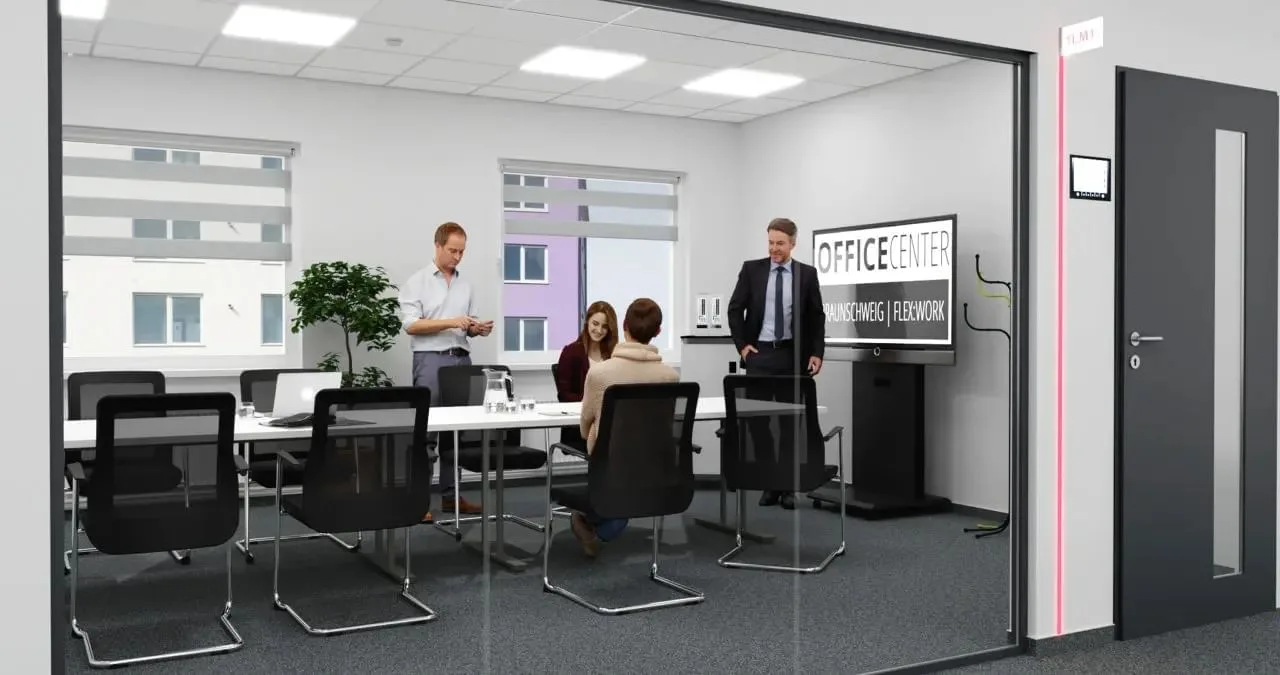Officecenter Braunschweig Steinriedendamm, Meeting room for 8 people, Braunschweig