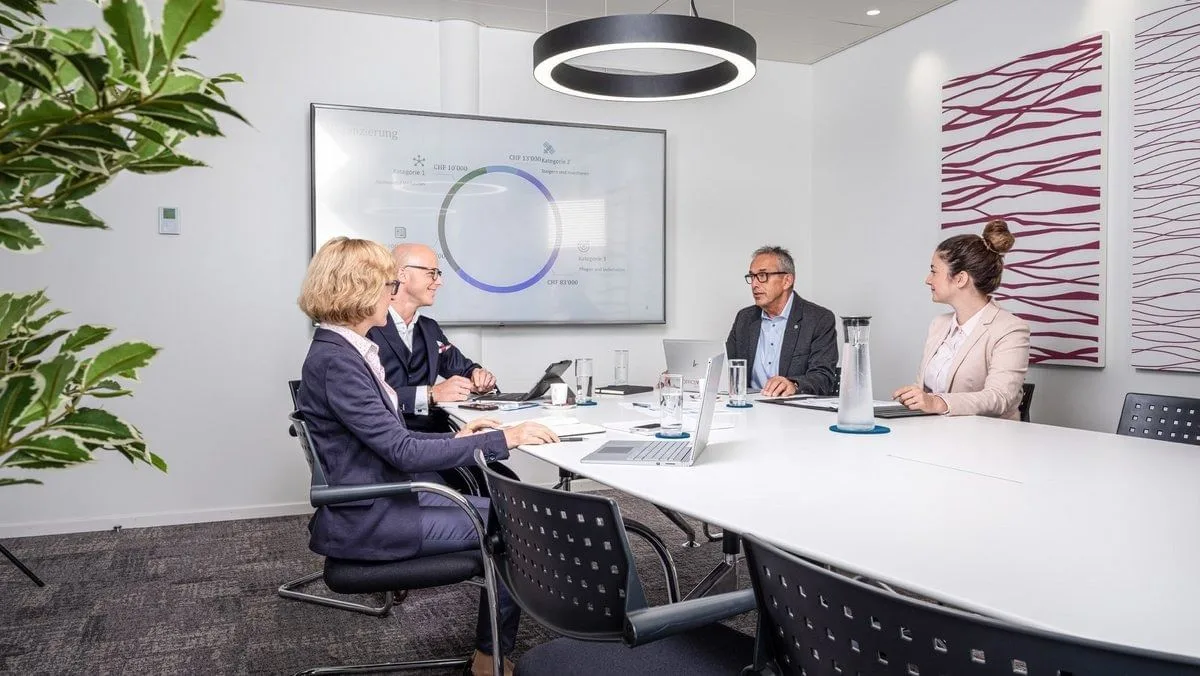 OfficeWerft, Meeting room for 8 people, Lucerne