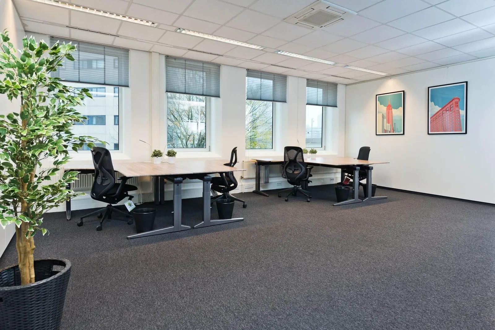 OfficeZ Court Yard, Private office, 4 desks, Amsterdam