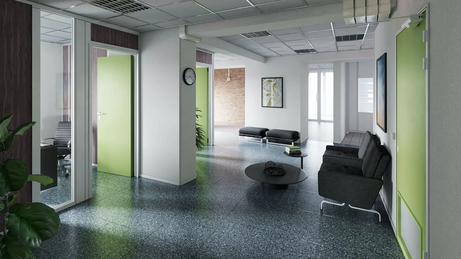 Officium Center, Espace commun, Metz