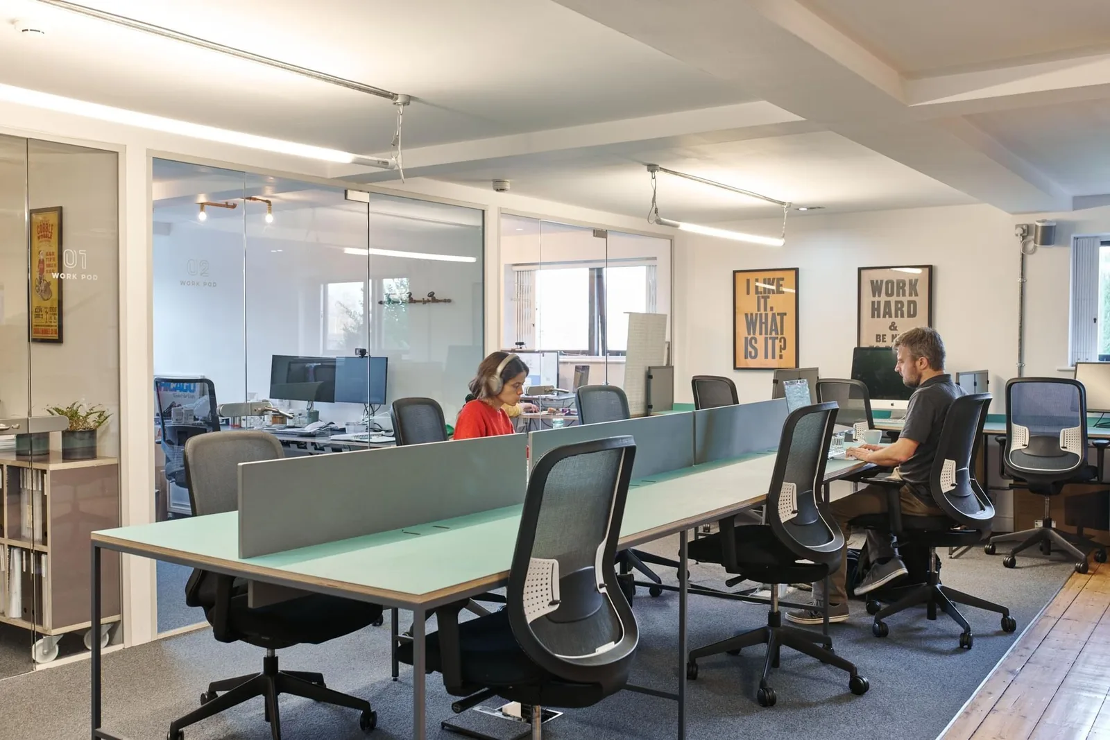 The Old Church School, Open-plan office, Frome
