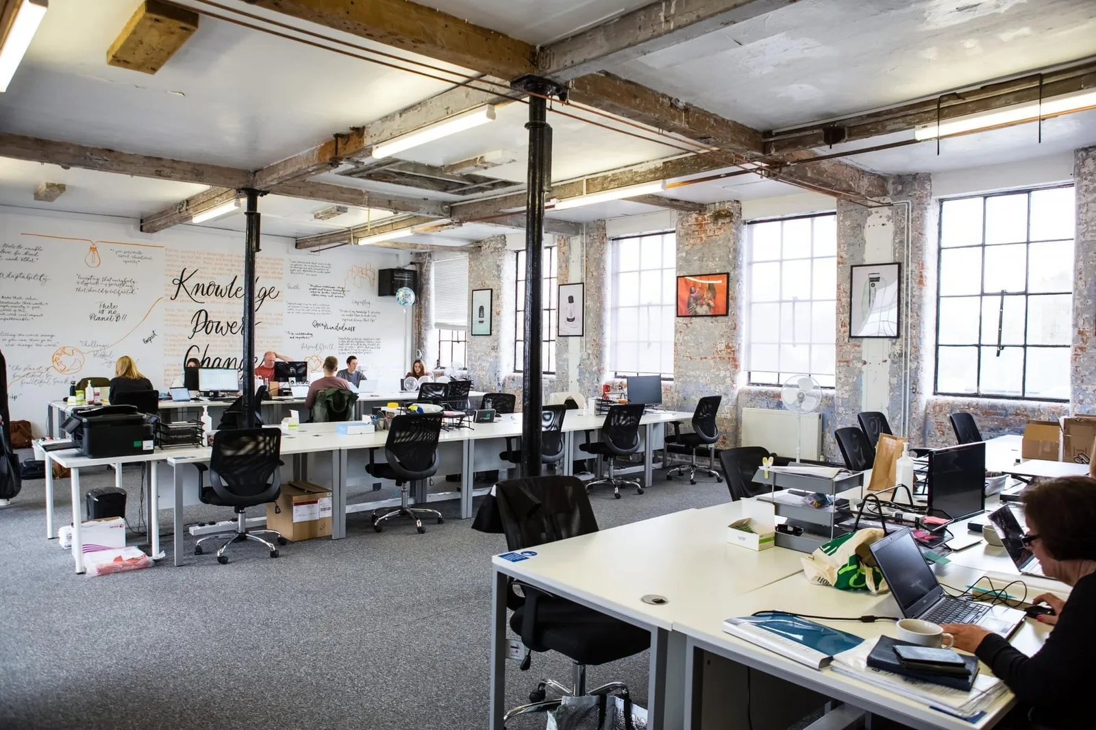 The Oldknows Factory, Open space, Nottingham