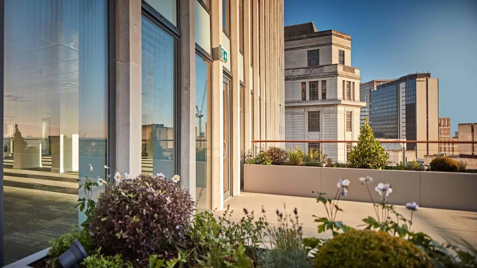 One Temple Row, Terrace and outdoor space, Birmingham