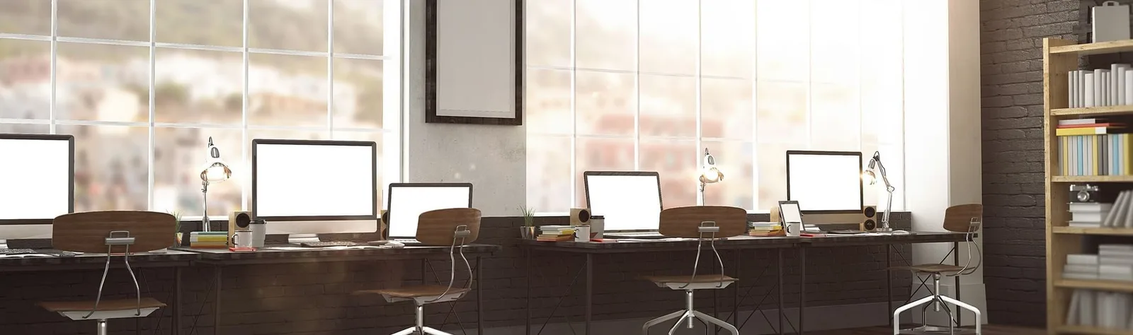 Online Office Kurfuerst, Open-plan office, Berlin