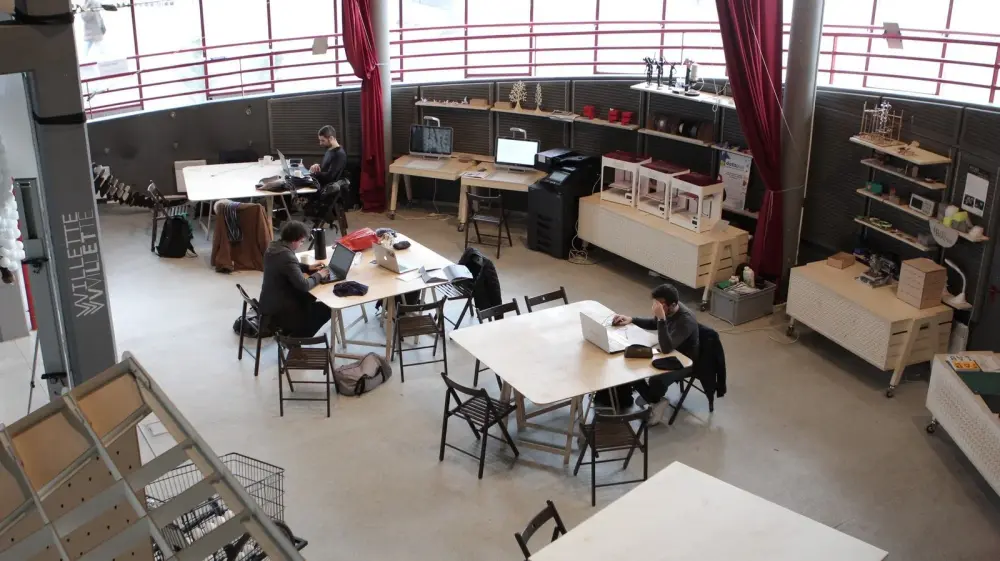 Villette Makerz, Open space Nomade, Paris 19e
