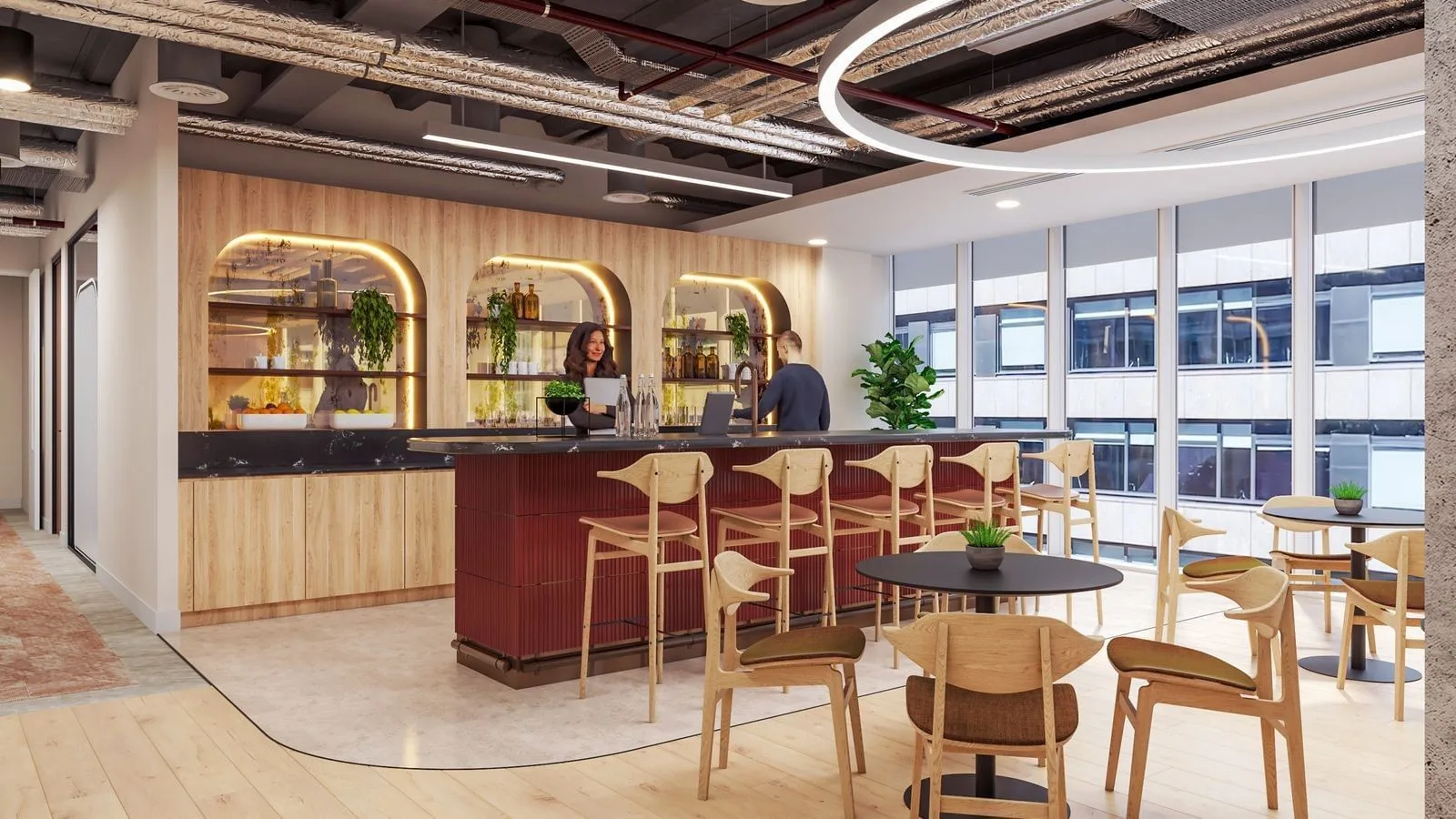 Orega - Citypoint - London, Cafeteria, London