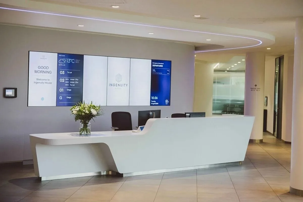 Orega - Ingenuity House - Birmingham, Reception, Coleshill