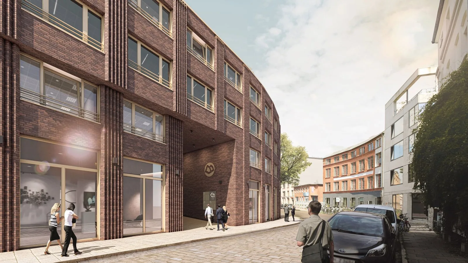 OttensenOpen, Building facade, Hamburg