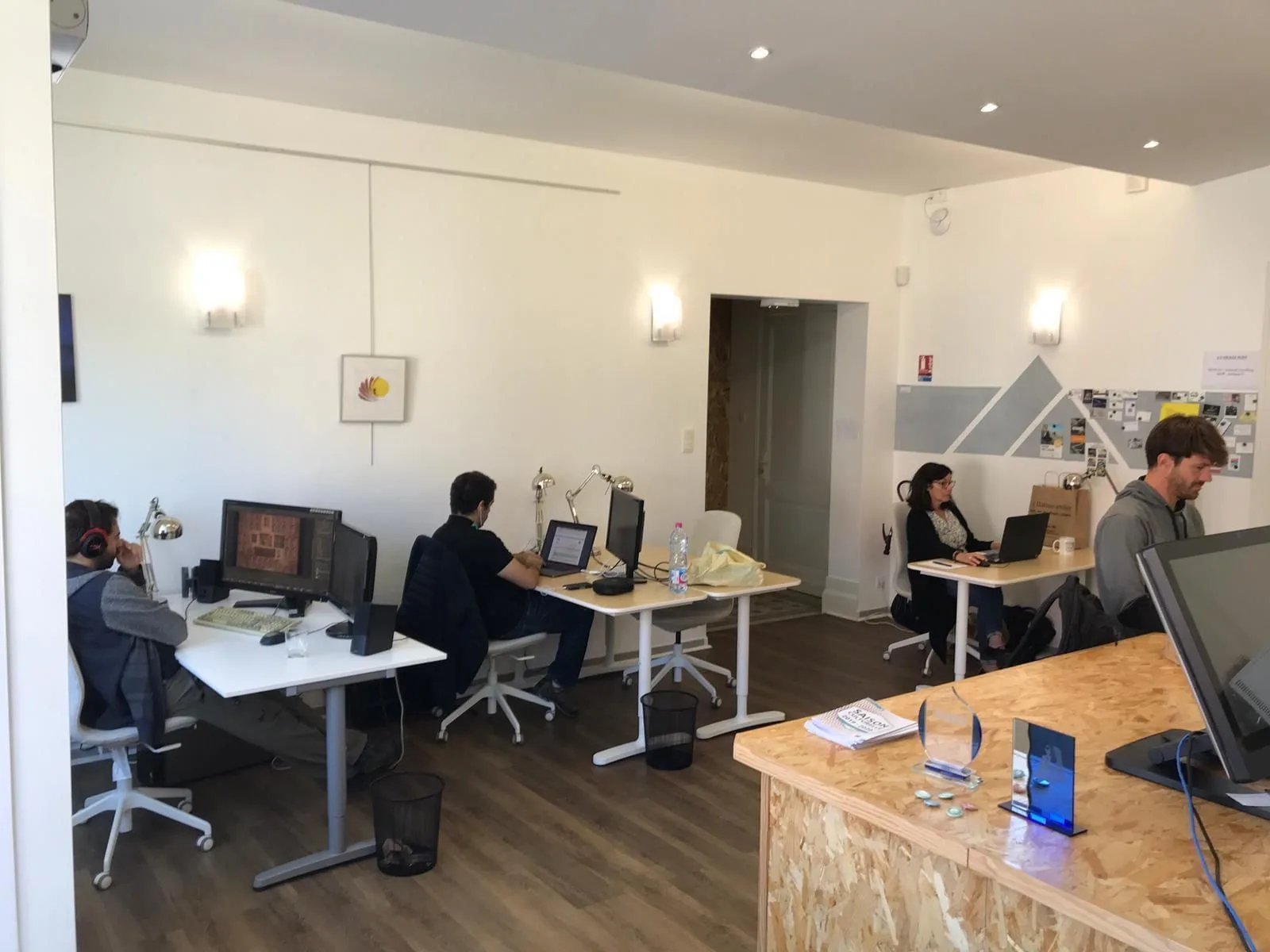 A l'Ouest Coworking, Open-plan office, Lacanau