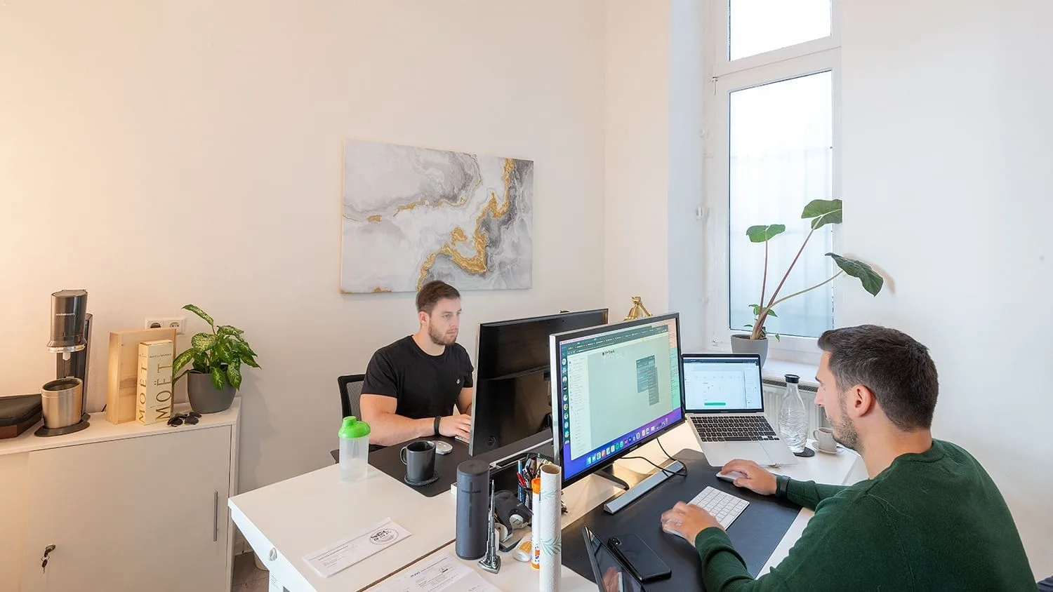 P3A coworking, Privatbüro mit 2 Arbeitsplätzen, Berlin