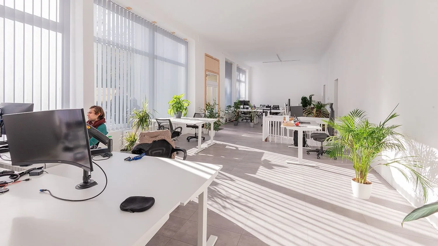 P3A coworking, Großraumbüro, Berlin