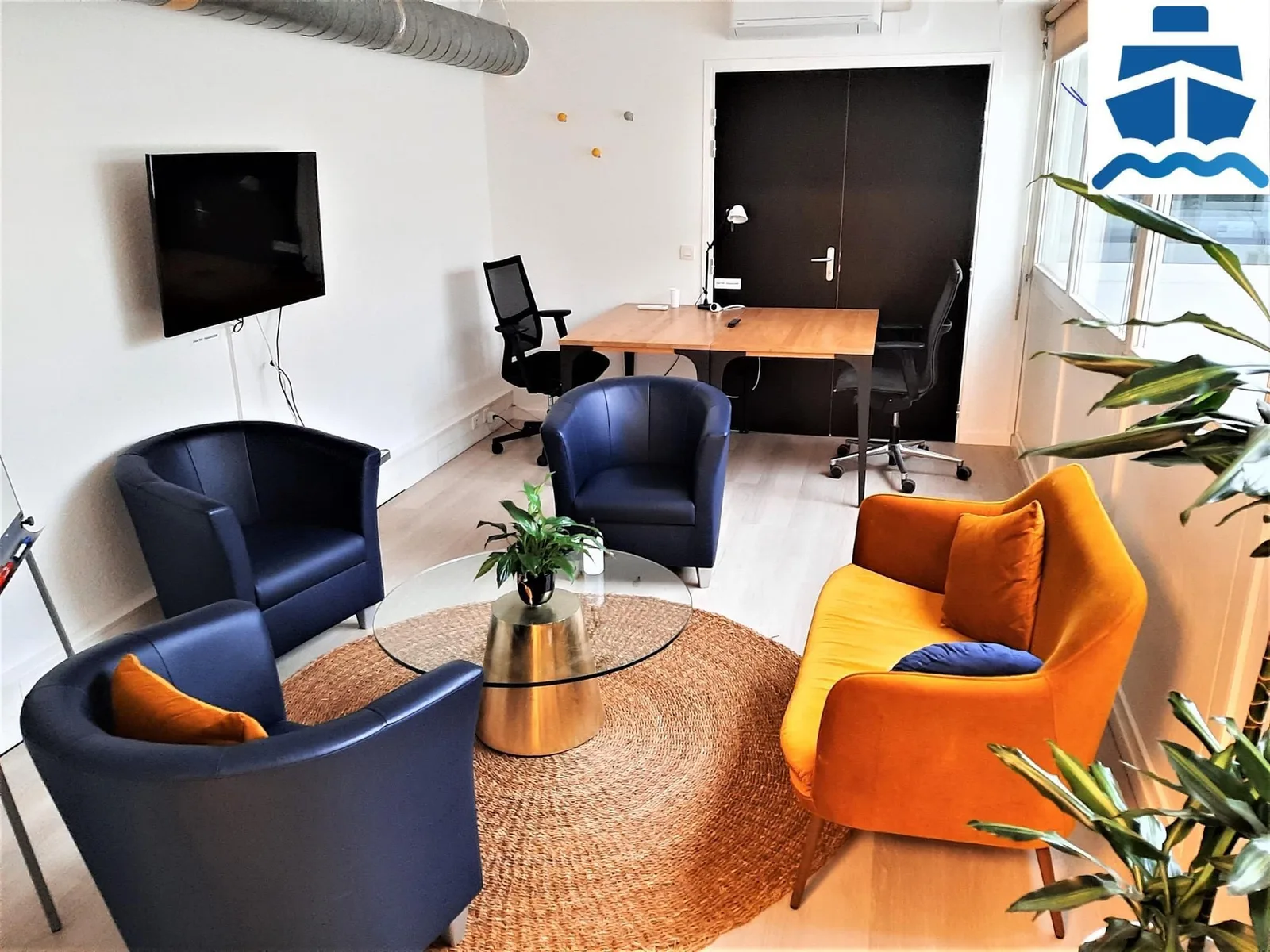 Le Pakebot, Bureau privatif 2 postes, Saint-Brieuc