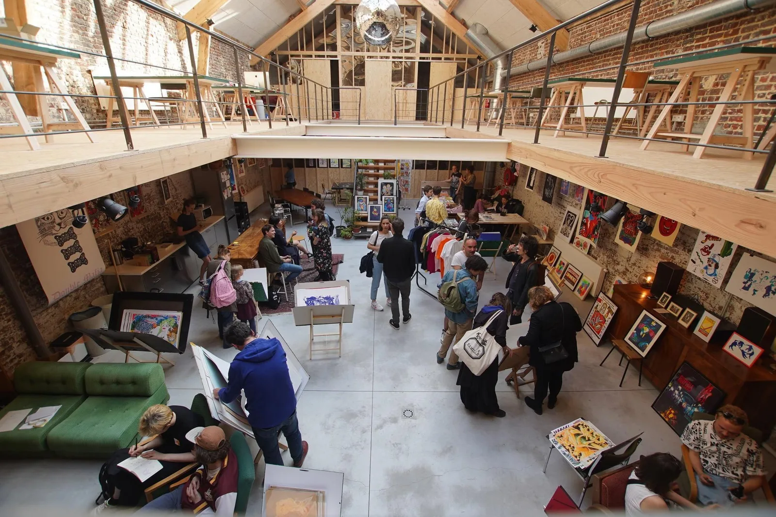 Palazzo Creative Workspace, Coworking space, Saint-Gilles