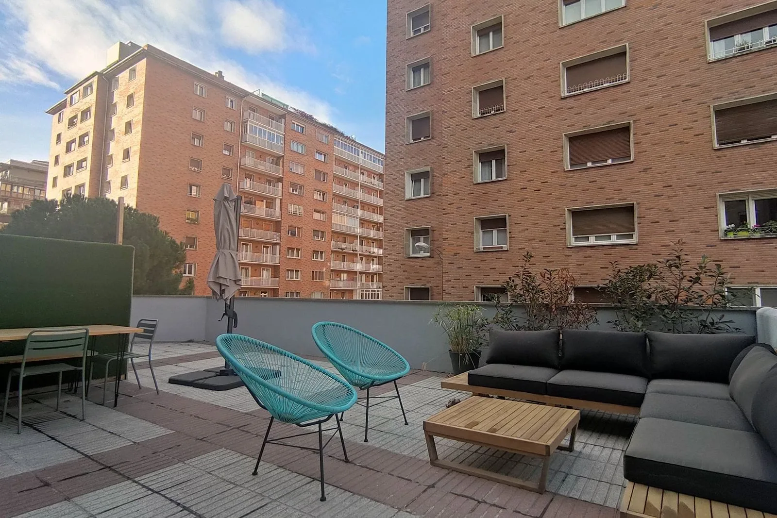 Pamplona Coworking, Terrasse et espace extérieur, Pamplona