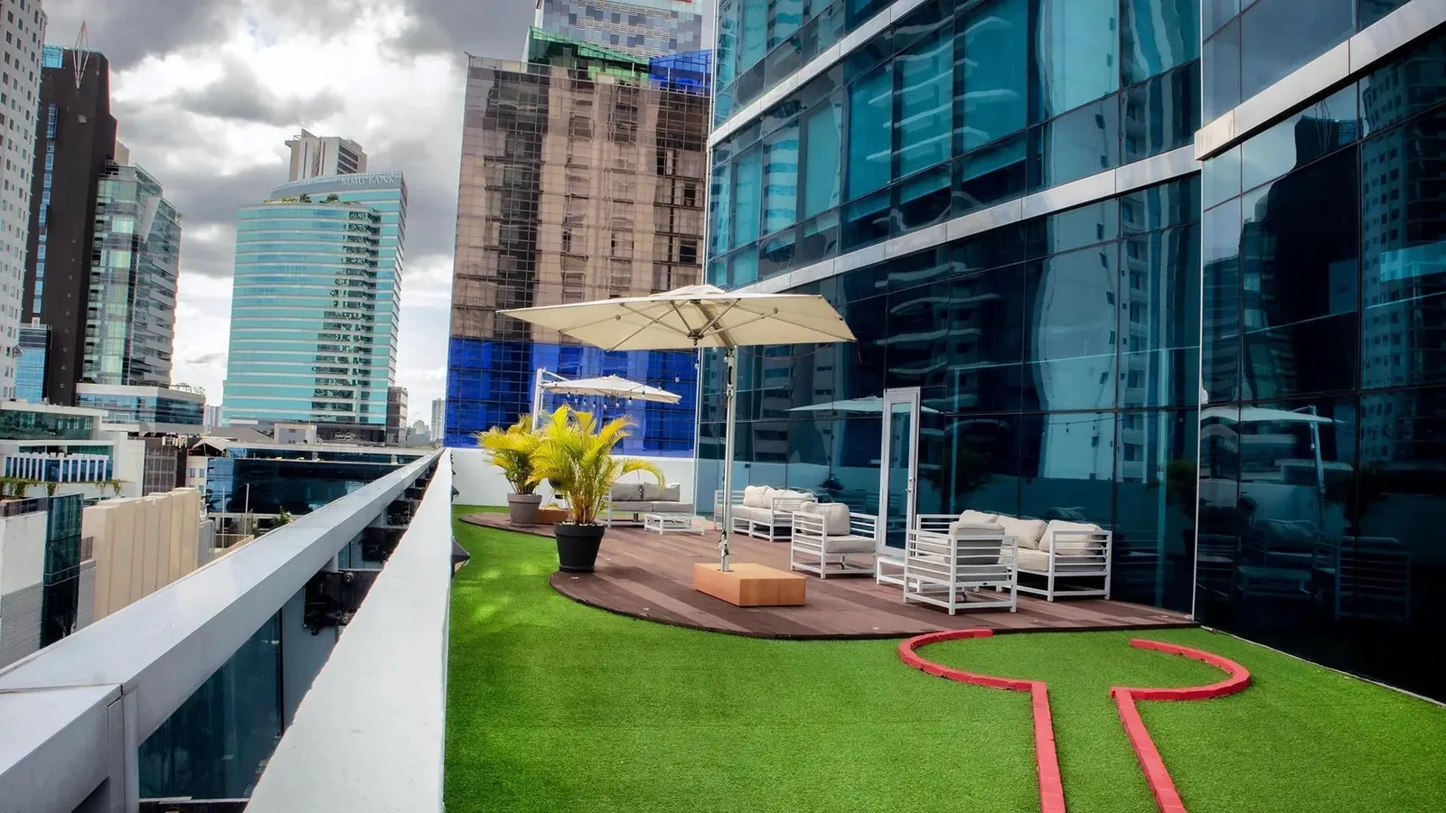 Panama Coworking Center Costa del Este, Terrace and outdoor space, Panama City