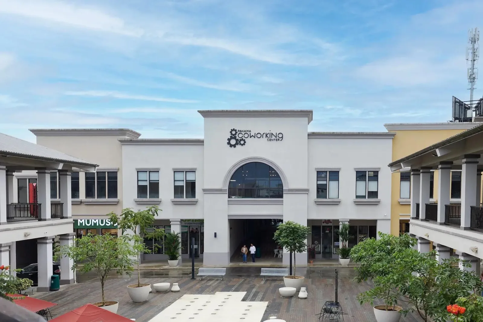 Panama Coworking Center Costa Verde, Fachada del edificio, La Chorrera
