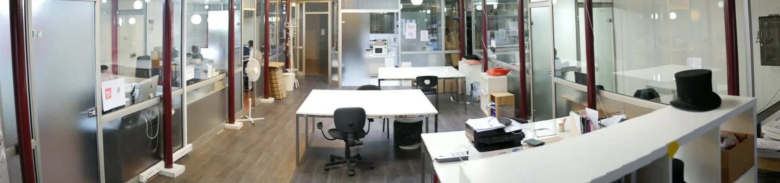 Les Parcelles, Open-plan office, Bordeaux
