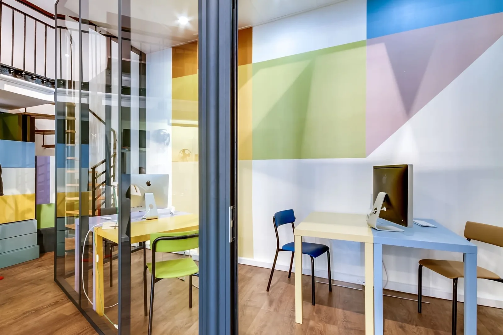 Patchwork Sentier, Private office, 3 desks, Paris 2e