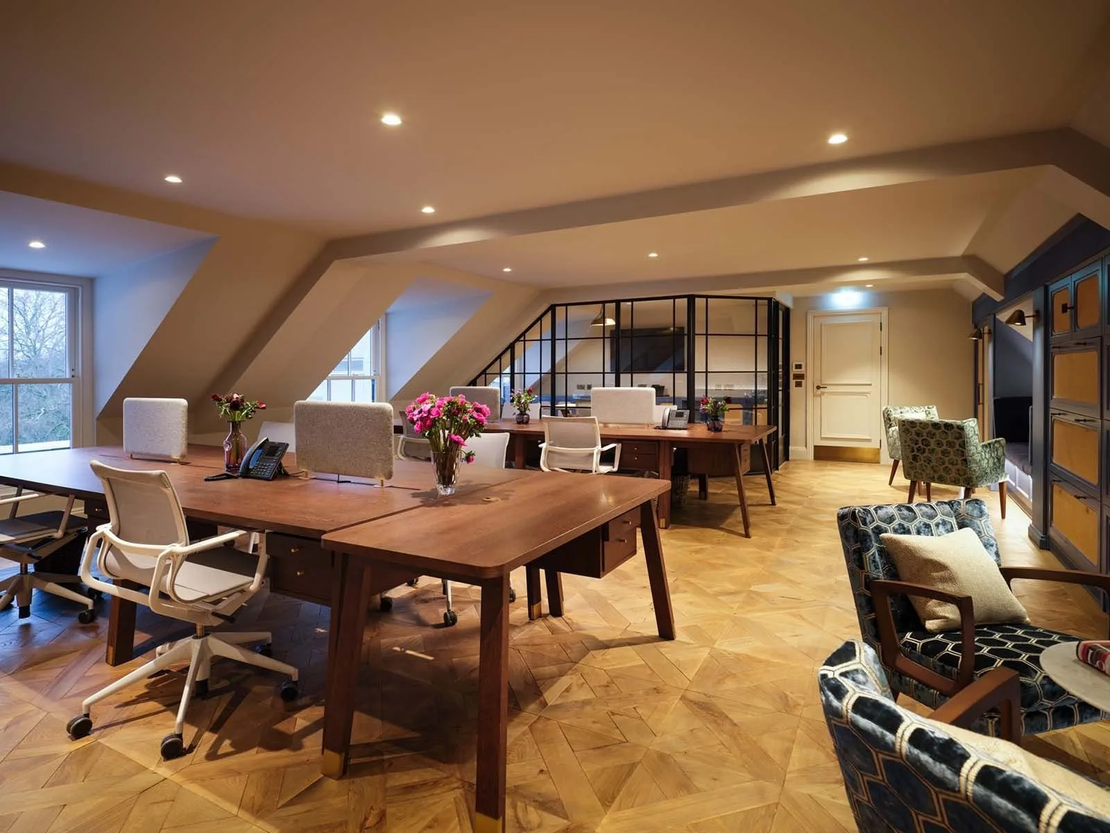 Pavilion Kensington, Open-plan office, London