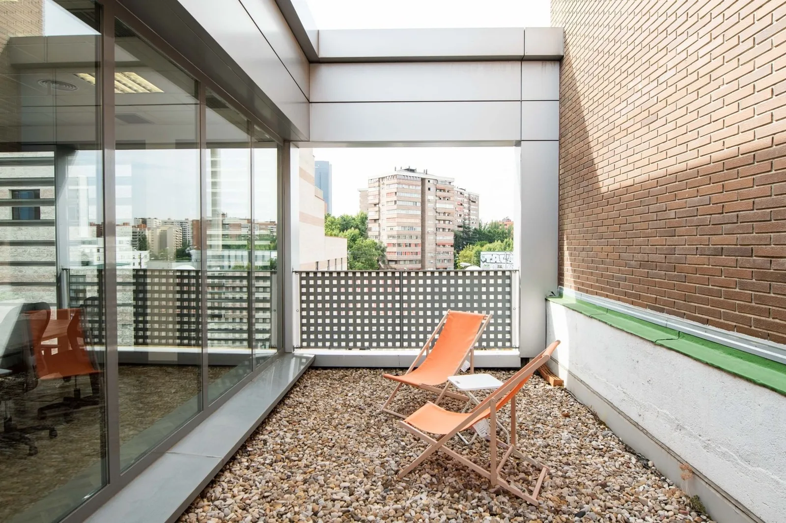 Pecsa Lab, Terrace and outdoor space, Madrid