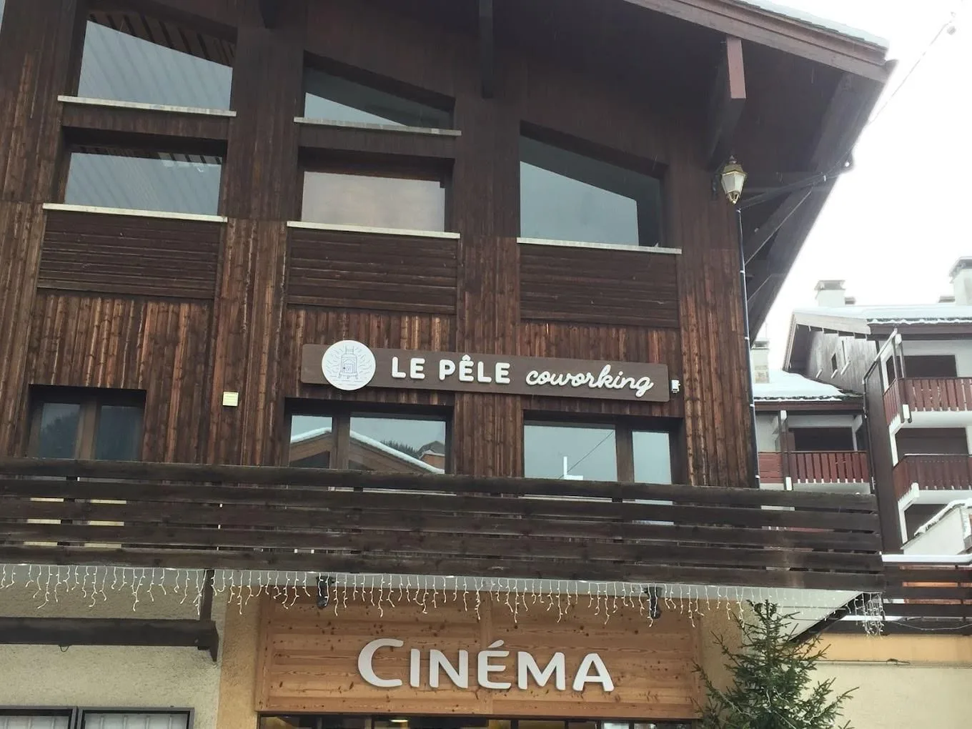 Pêle Coworking, Building facade, La Clusaz