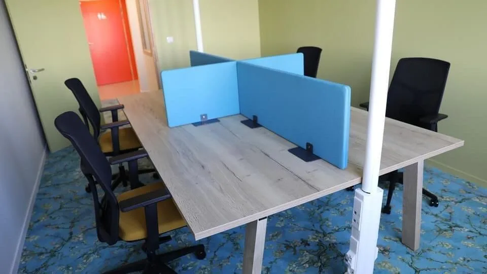 Pépinière d’entreprises ESS, Privatbüro mit 4 Arbeitsplätzen, Hérouville-Saint-Clair