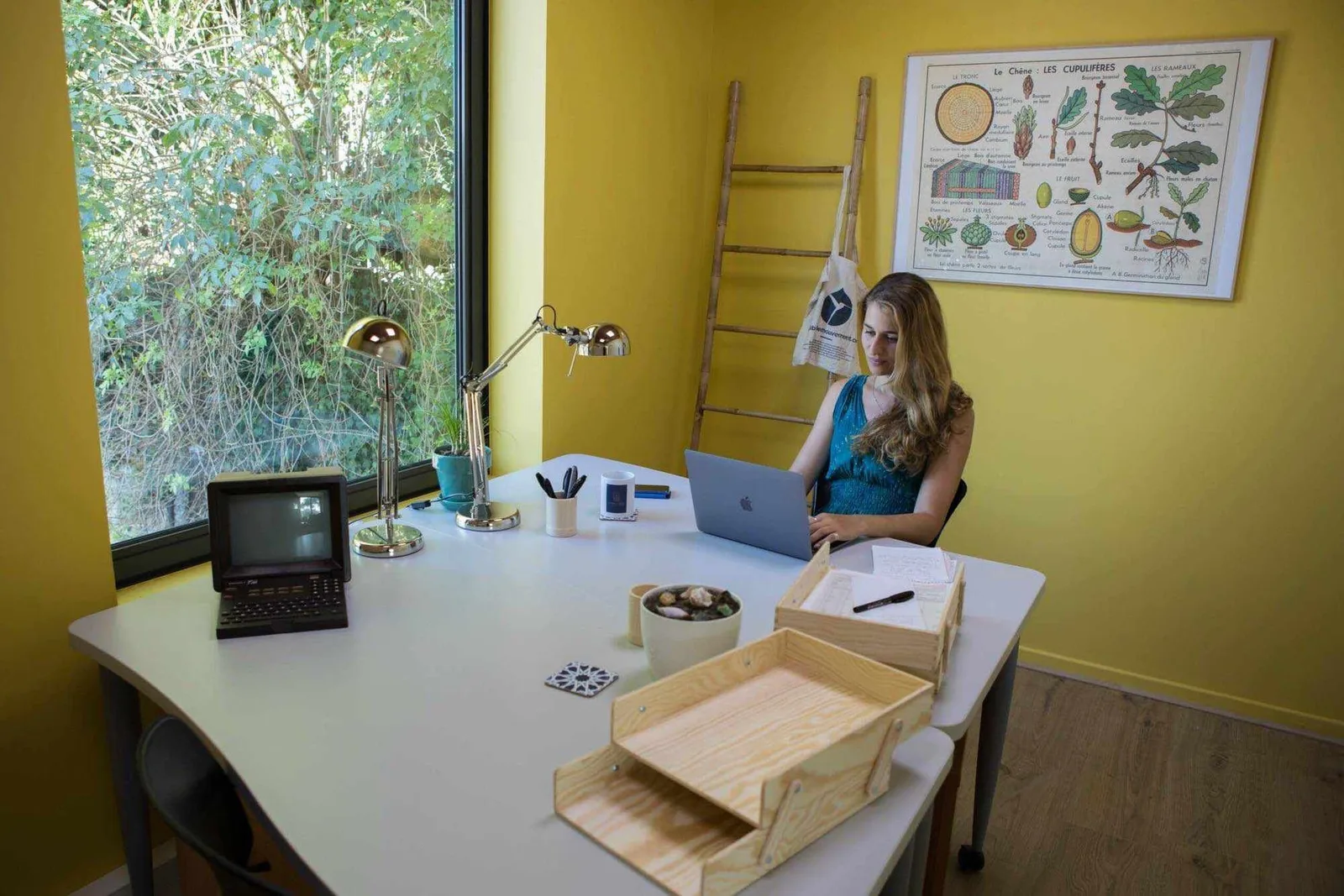 La permaculturelle, Private office, 2 desks, Lyon 4e