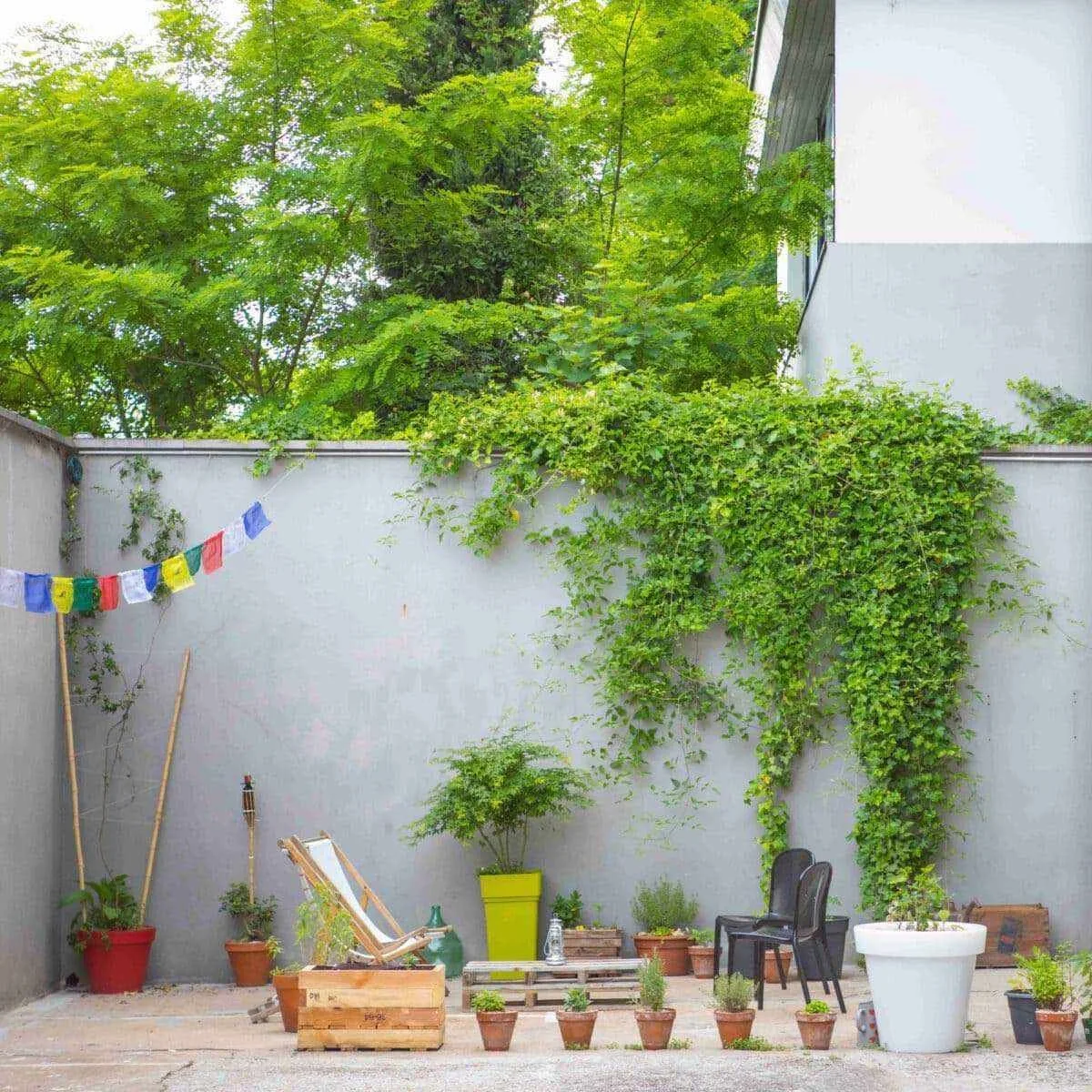 La permaculturelle, Terrace and outdoor space, Lyon 4e