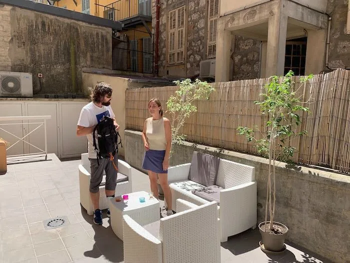 Les Petits Farcis, Terrasse et espace extérieur, Nice