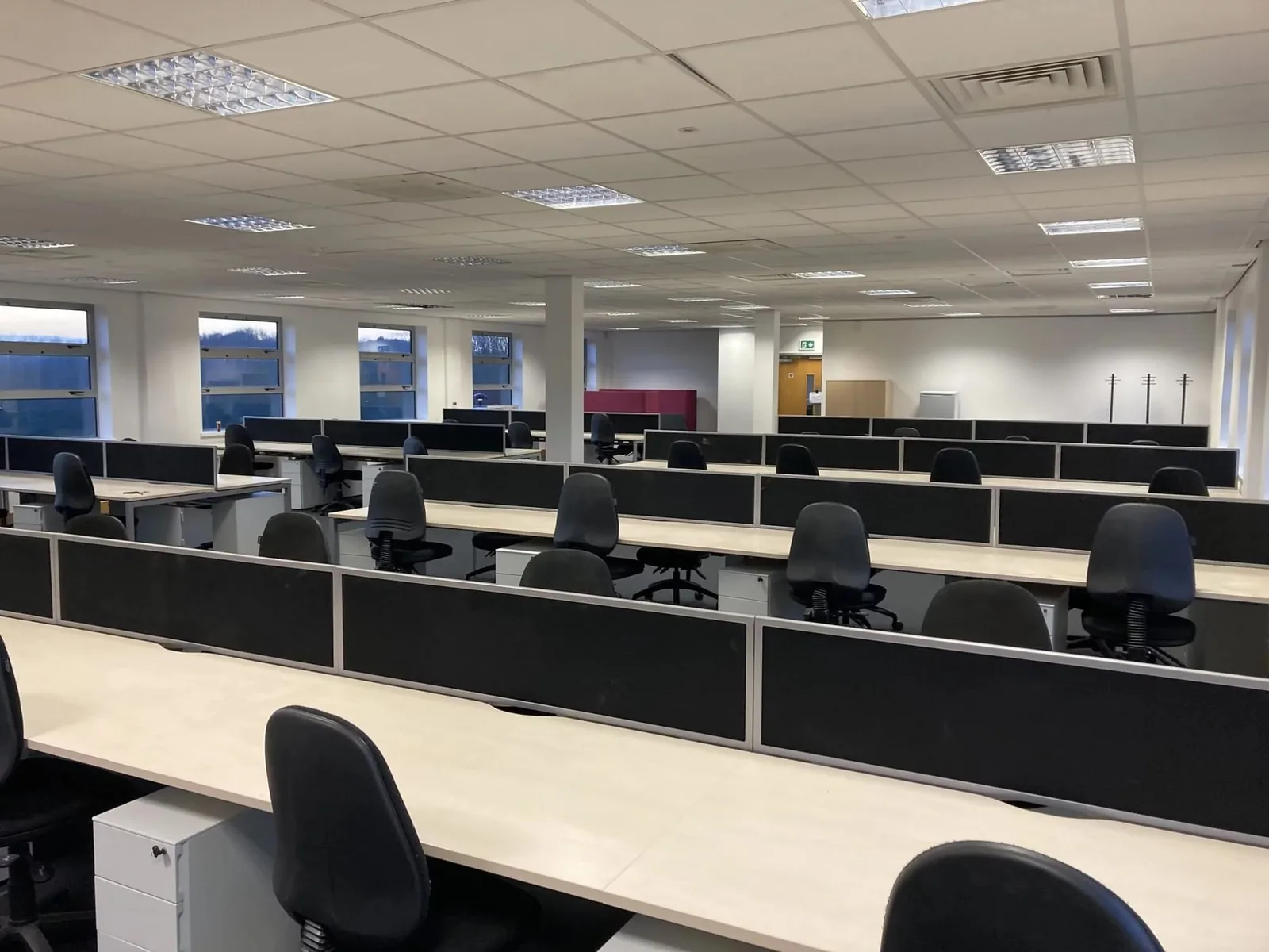 Pioneer House, Open-plan office, Ellesmere Port