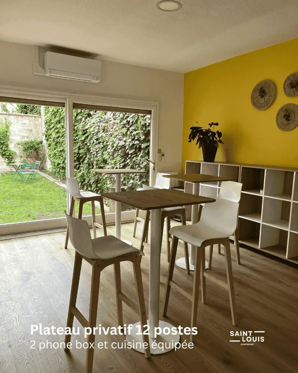 Espace Saint-Louis, Plateau privatif 12 postes – Coworking Saint Louis, Chartrons Bordeaux, Bordeaux