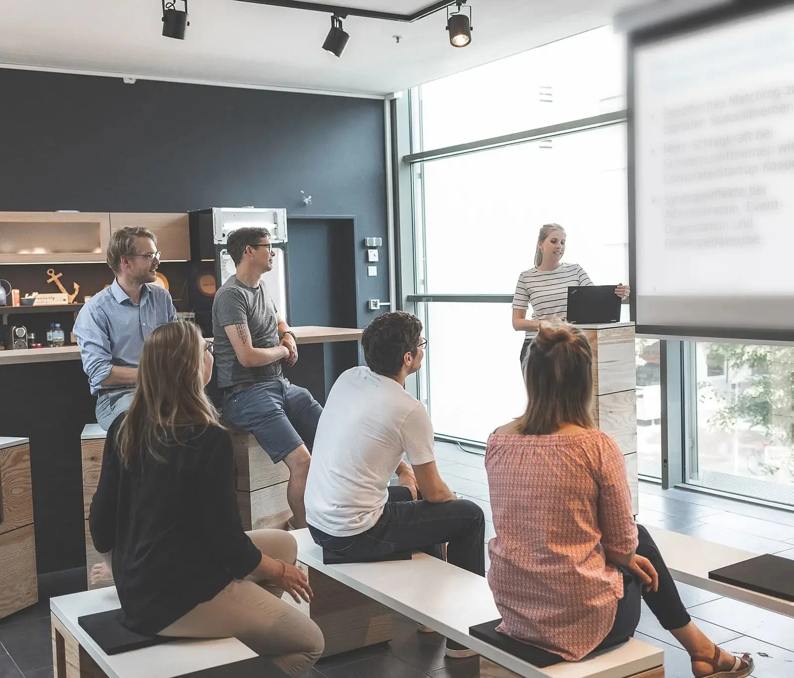 Plattendeck Office, Schulungsraum für 8 Personen, Emsdetten