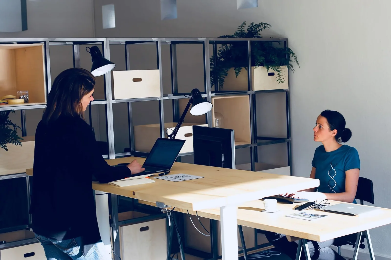 Plattform Haslital, Private office, 2 desks, Meiringen
