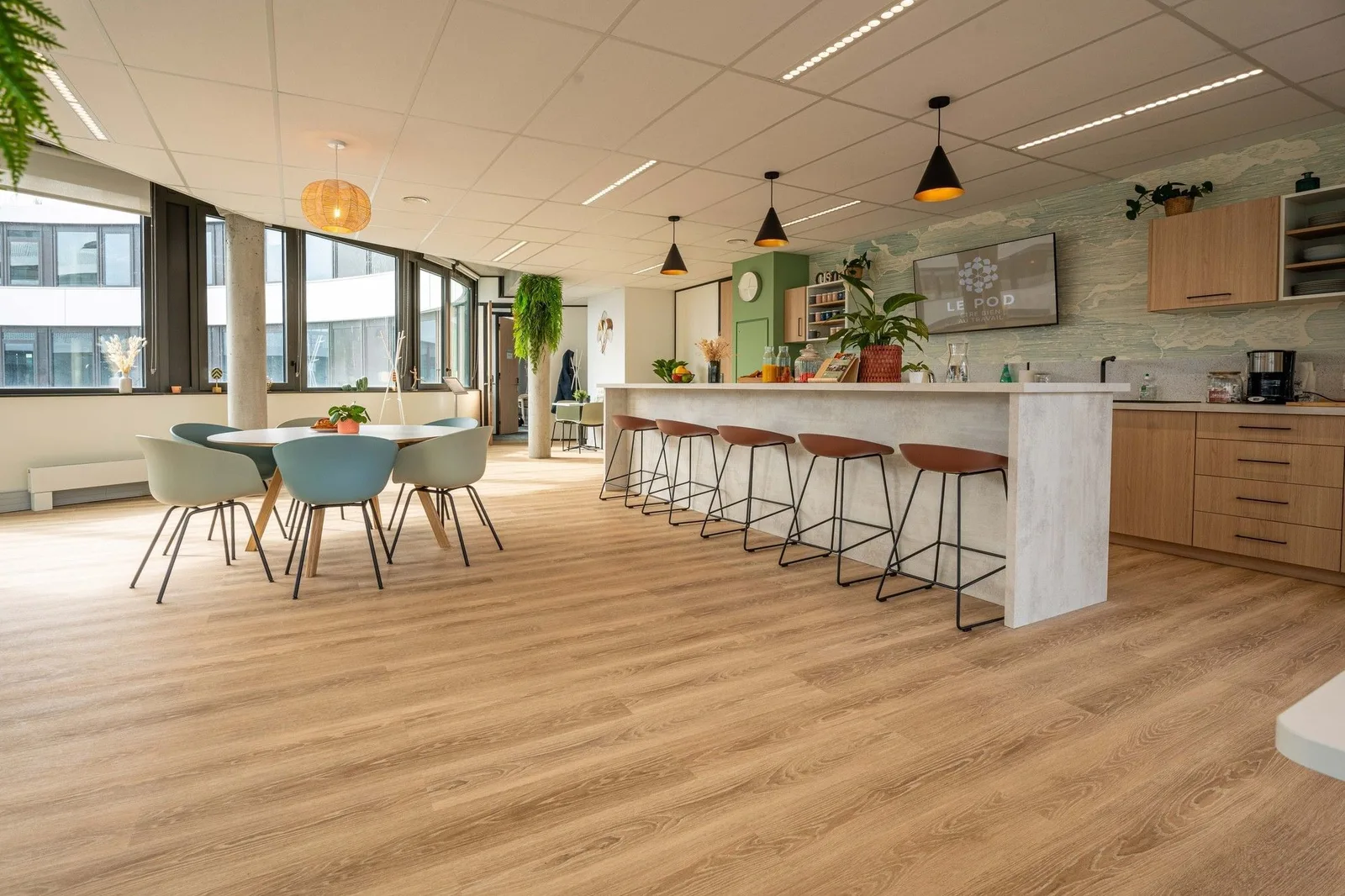 Le Pod Angers Saint-Serge, Cafeteria, Angers