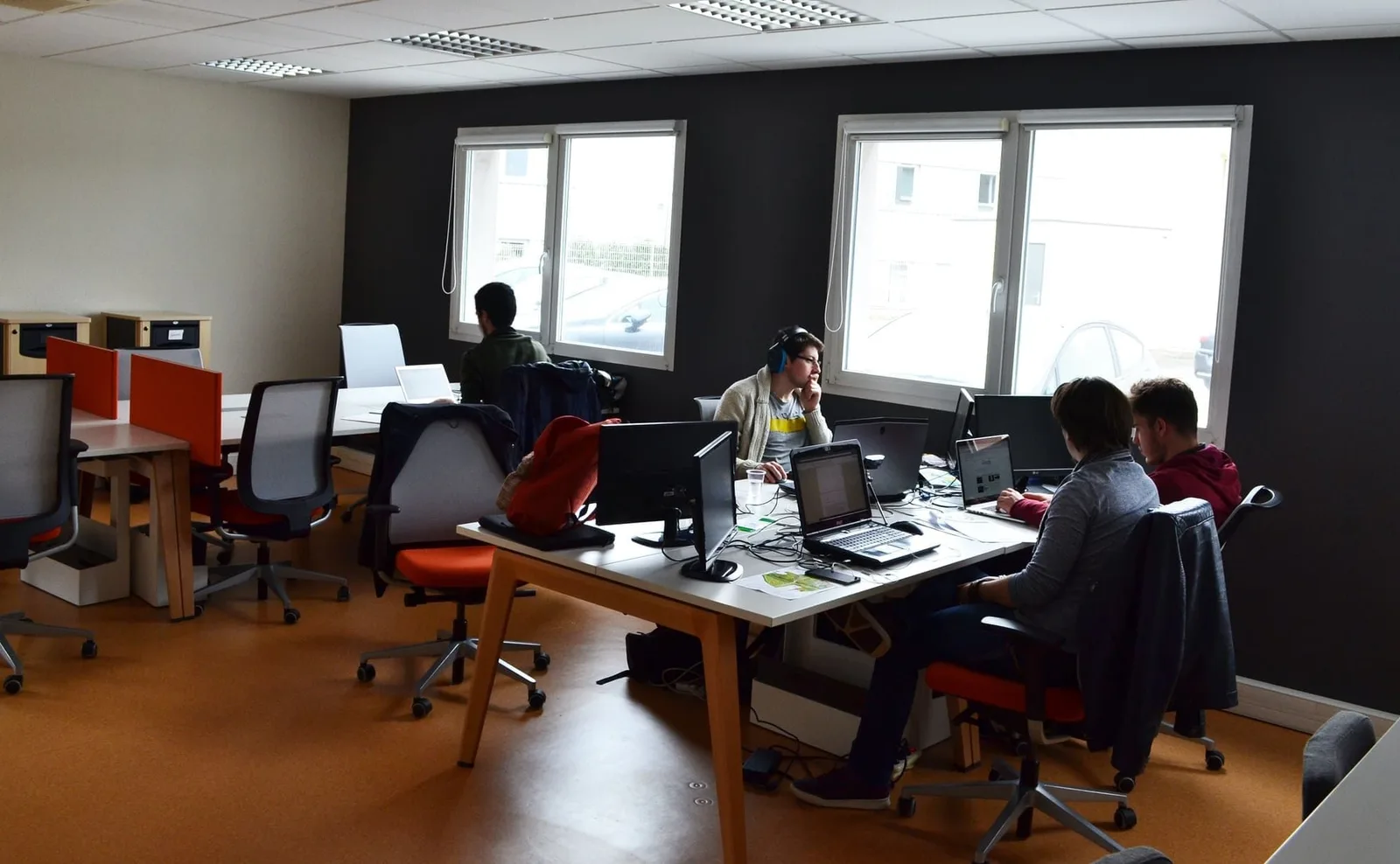 Pôle Entrepreneurial, Großraumbüro, Maxéville