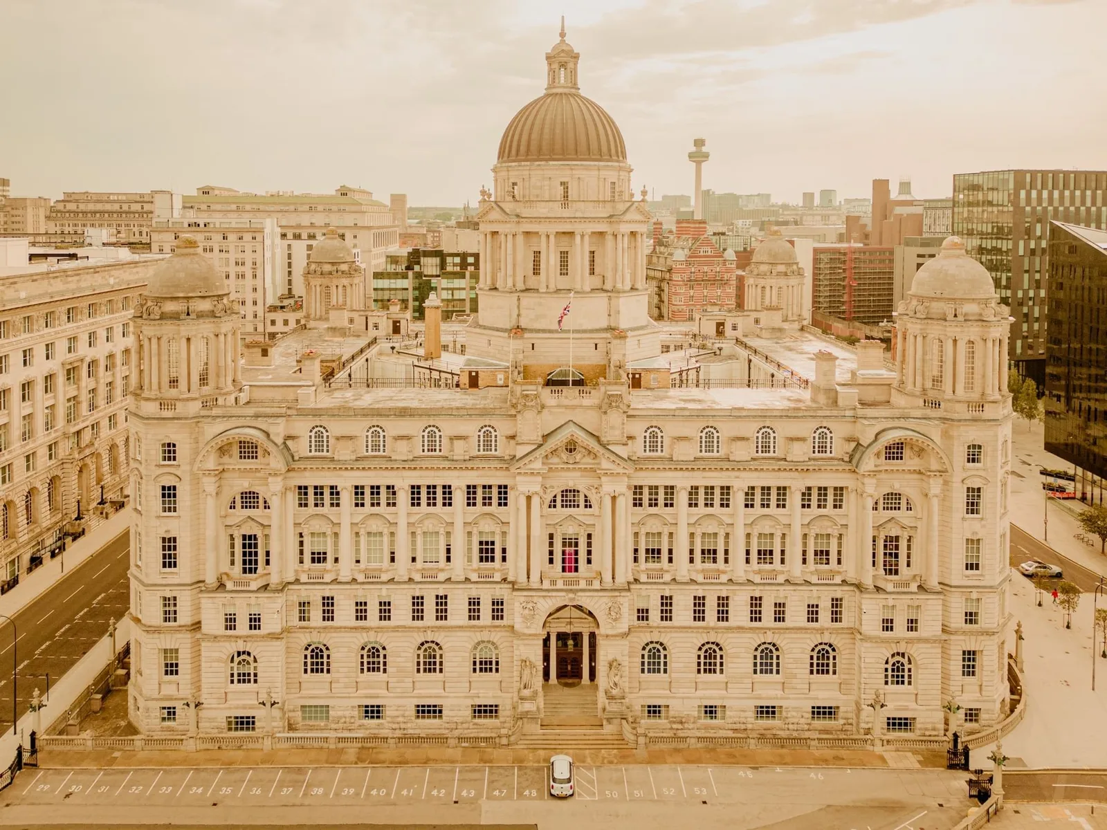 The Port Of Liverpool Building, Building facade, Liverpool